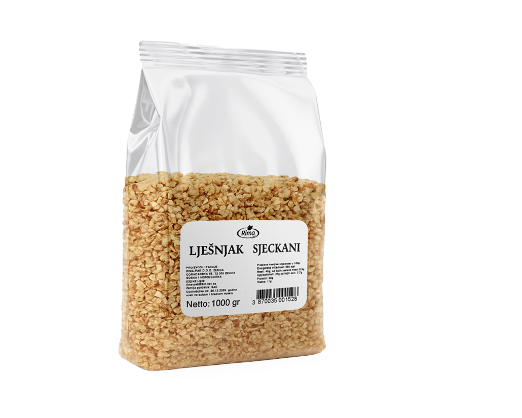Sjeckani ljesnjak 1000g